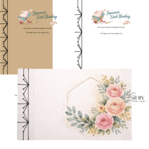 The Simple Umbrella – Stab Binding Sewing Template