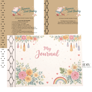 The Independent Zigzag - Stab Binding Sewing Template